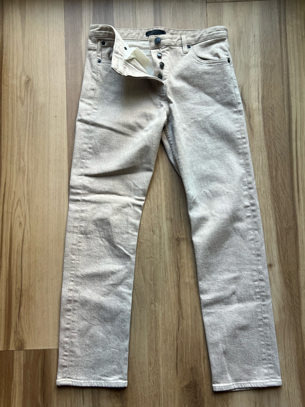 The Row Beige Women's Jeans